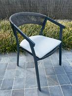 Tuinstoel met kussen (8stuks), Tuin en Terras, Tuinstoelen, Ophalen, Gebruikt, Aluminium, Stapelbaar