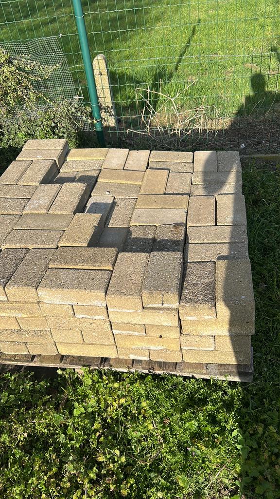 Betonklinkers, Jardin & Terrasse, Terrasses, Enlèvement, Utilisé, Autres matériaux