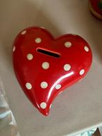 Spaarpot hartje, Collections, Tirelires, Enlèvement, Comme neuf