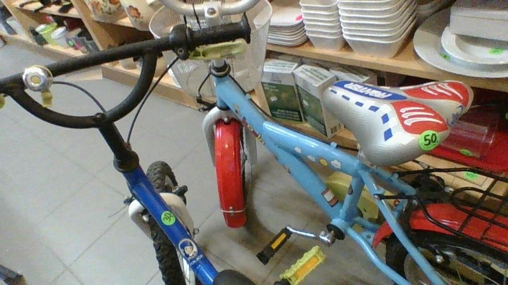 KINDERFIETSJE, Ophalen, Zijwieltjes