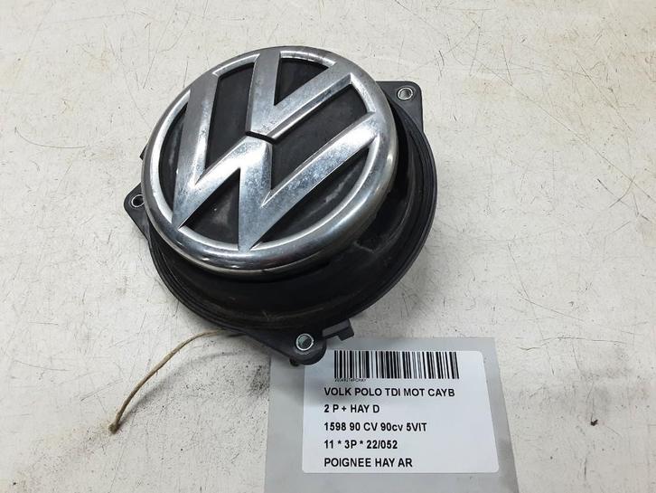 POIGNEE COFFRE / HAYON ARRIERE Polo V (6R) (6R6827469), Autos : Pièces & Accessoires, Carrosserie & Tôlerie, Volkswagen, Utilisé