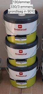 Apprêt et peinture trimétalliques 9010, Enlèvement, Peinture