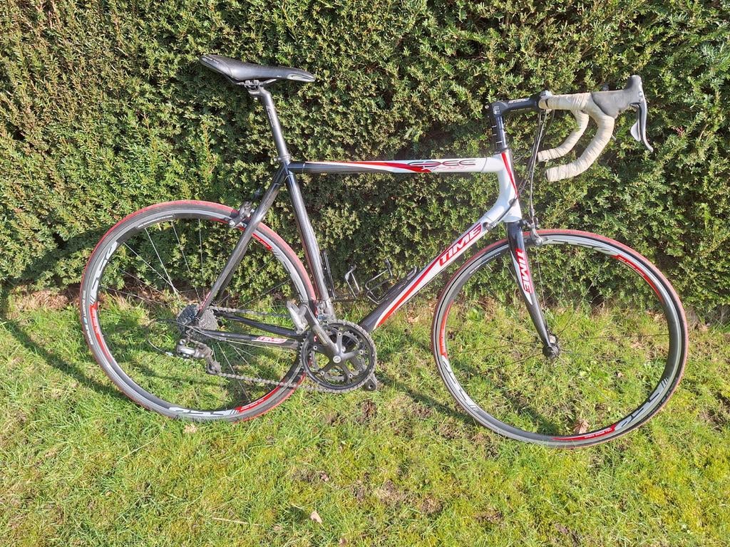 Koersfiets time edge carbon. Maat 56, Fietsen en Brommers, Fietsen | Racefietsen, Ophalen, Carbon