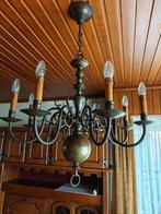 Oude eiken kroonluchters., Huis en Inrichting, Lampen | Kroonluchters, Ophalen