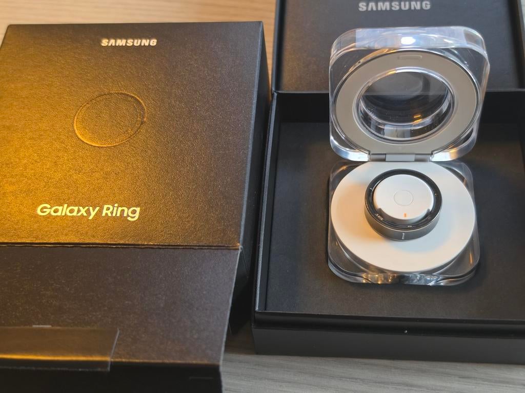 Bague Samsung Galaxy Taille 10 avec garantie et boîte, Enlèvement ou Envoi, Autres accessoires, Utilisé, Samsung