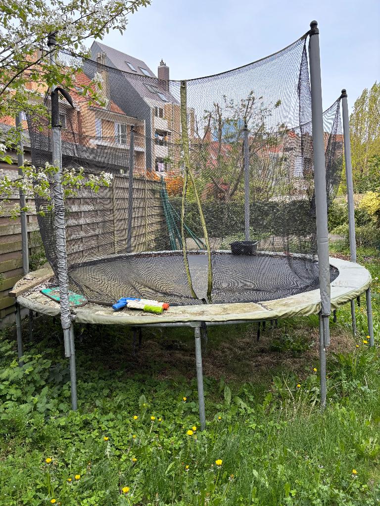 Trampoline, Ophalen, Gebruikt