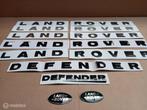 Logo LAND ROVER DEFENDER letters motorkap achterklep, Nieuw, Ophalen of Verzenden
