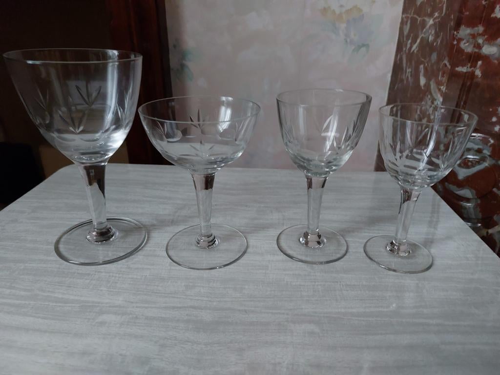 Service de verres en cristal Doyen, Collections, Verres & Petits Verres, Enlèvement