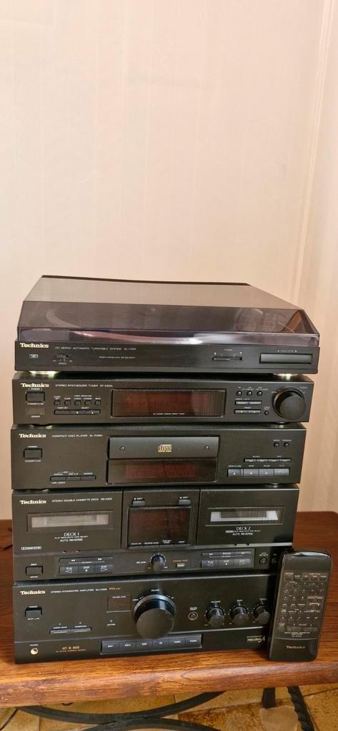Ensemble hi-fi Technics vintage, TV, Hi-fi & Vidéo, Chaîne Hi-fi, Enlèvement
