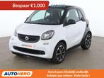 Smart Fortwo 1.0 Basis Standard (bj 2016, automaat), Automaat, Zwart, Wit, 2 zetels