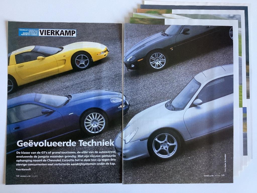 Article : Quadrathlon GT, Livres, Autos | Brochures & Magazines, Enlèvement ou Envoi, Comme neuf, Chevrolet