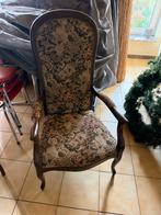 Hoge antieke stoel, Antiek en Kunst, Ophalen