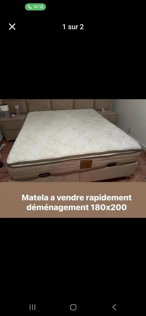 Matelas, Maison & Meubles, Chambre à coucher | Matelas & Sommiers, Enlèvement ou Envoi, Matelas