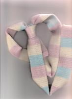 Cravatte gebreid, Kleding | Dames, Riemen en Ceinturen, Ophalen of Verzenden, Nieuw, Wit