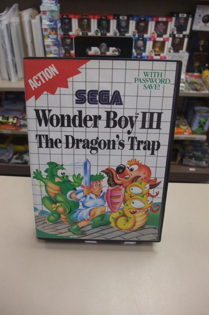 Wonder Boy III: The Dragon Trap (cib) Master System, Consoles de jeu & Jeux vidéo, Enlèvement ou Envoi, 1 joueur, À partir de 7 ans