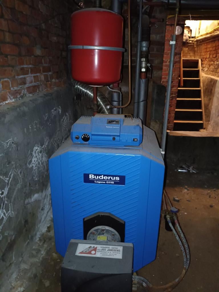 Mazout ketel Buderus Logano G115 te koop, Ophalen
