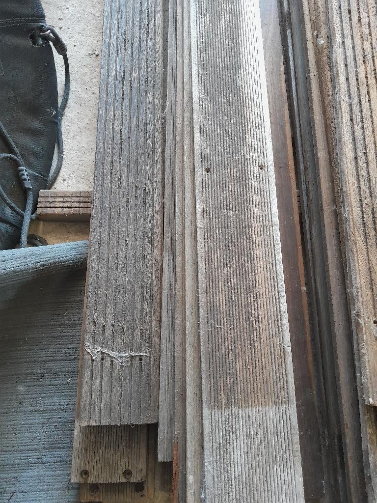 Bankirai planken, Ophalen, Gebruikt, Planken, Hardhout