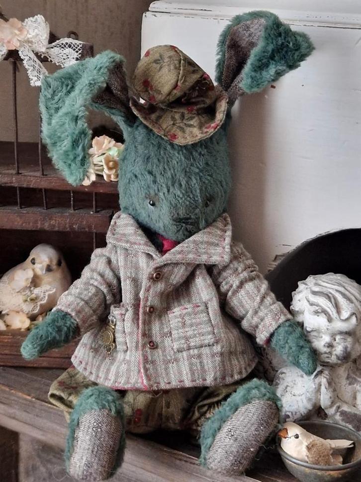 Handgemaakt konijntje, Verzamelen, Beren en Cherished Teddies, Ophalen