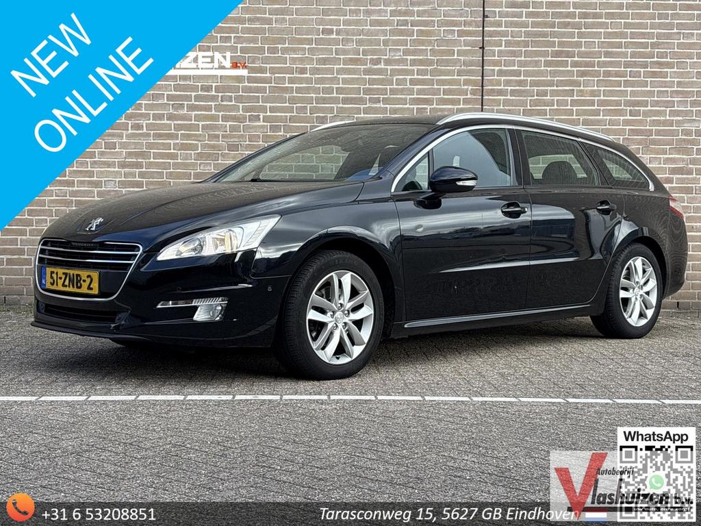 Peugeot 508 SW 1.6 THP Blue Lease Executive | Pano | Navi |, Zwart, Parkeersensor, Zwart, Bedrijf