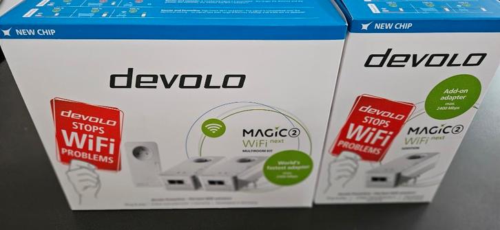 Devolo Magic 2 Wifi next multiroom kit ., Computers en Software, Routers en Modems, Gebruikt, Router, Ophalen of Verzenden