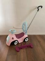 Smoby loopauto incl duwstang en afneembaar voetstuk, Ophalen, Gebruikt