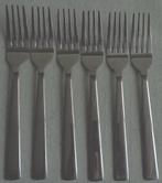Sola Wendy 6x Fruitvork Kindervork 14,7cm Set, Huis en Inrichting, Keuken | Bestek, Verzenden, Zo goed als nieuw, Inox of Chroom