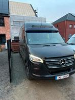 Te koop Mercedes sprinter 319 dubbele cabine, Automaat, Alcantara, Zwart, 5 deurs