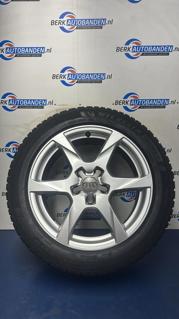 Originele 17 inch Winterset Audi 5x112 66.5 ET45 7.5J met 22, Auto-onderdelen, Banden en Velgen, Banden en Velgen, Winterbanden