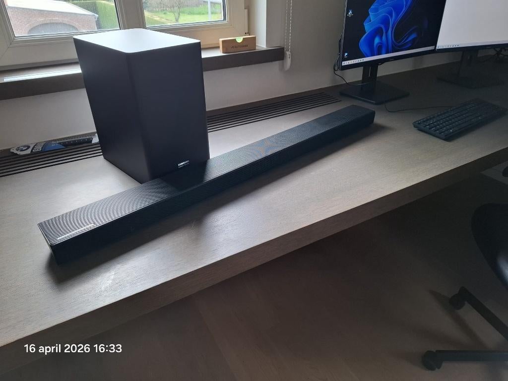 Soundbar Samsung & Harman Kardon HW-Q60R, Enlèvement, Bluetooth, Comme neuf