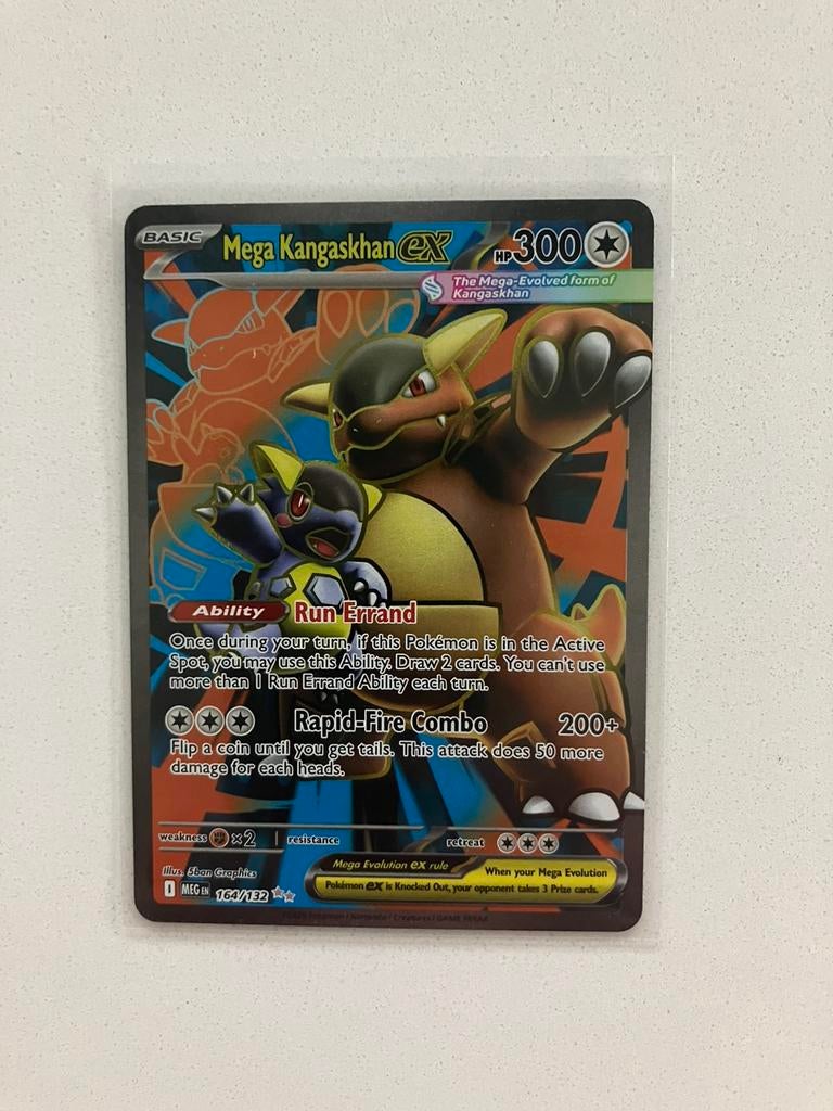Mega Kangaskhan ex (MEG 164), Hobby & Loisirs créatifs, Enlèvement ou Envoi, Neuf