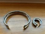 Mylene outlet pols armband en ring, Ophalen of Verzenden, Nieuw, Wit, Goud