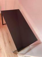 Bureau en verre noir, Enlèvement, Comme neuf, Bureau