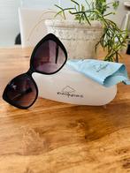 Palapas zonnebril met etui zwart, Ophalen, Zo goed als nieuw, Wit, Zonnebril