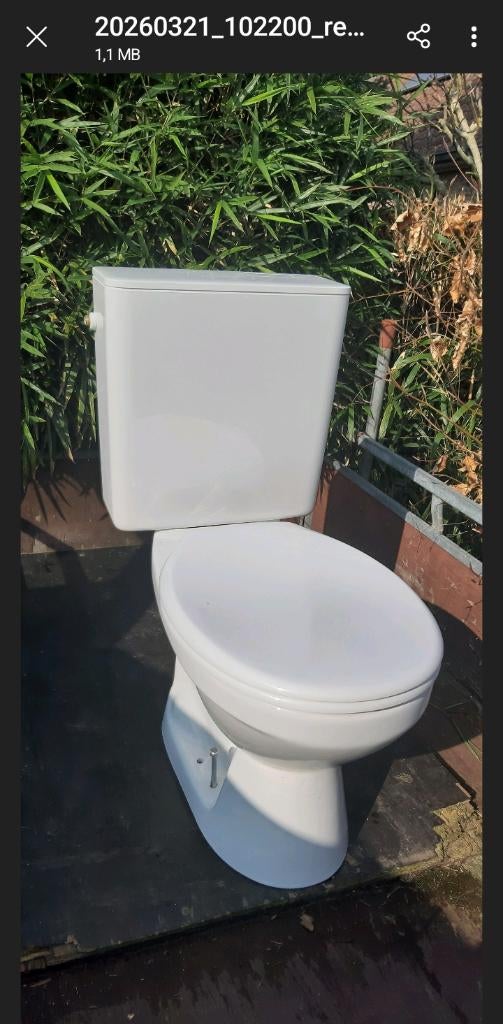 Toilet Geberit, Doe-het-zelf en Bouw, Ophalen, Gebruikt, Toilet