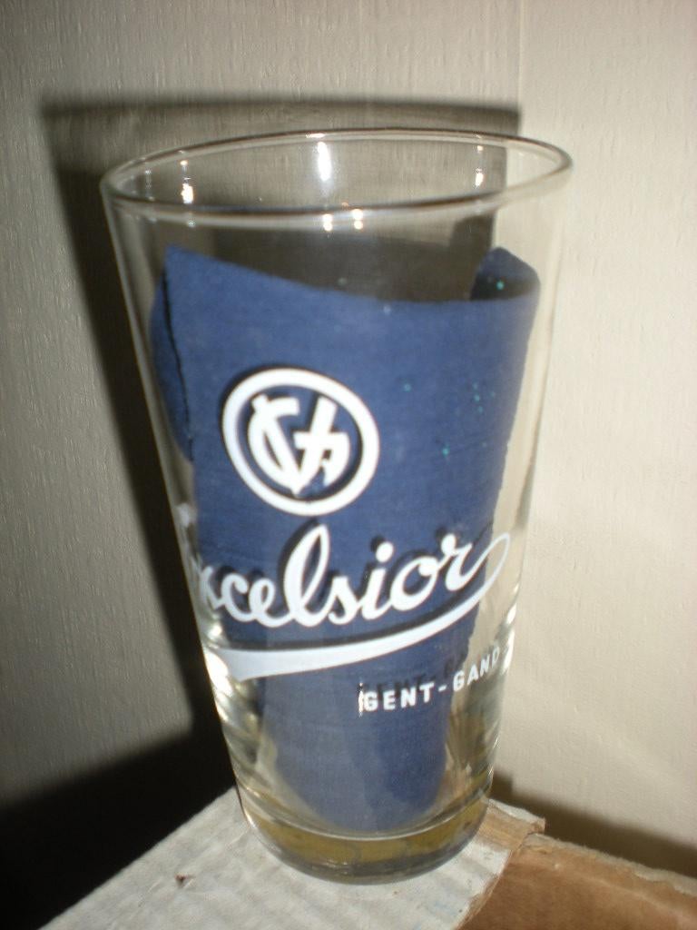 GV Excelsior  Gand, Enlèvement ou Envoi, Comme neuf, Verre ou Verres