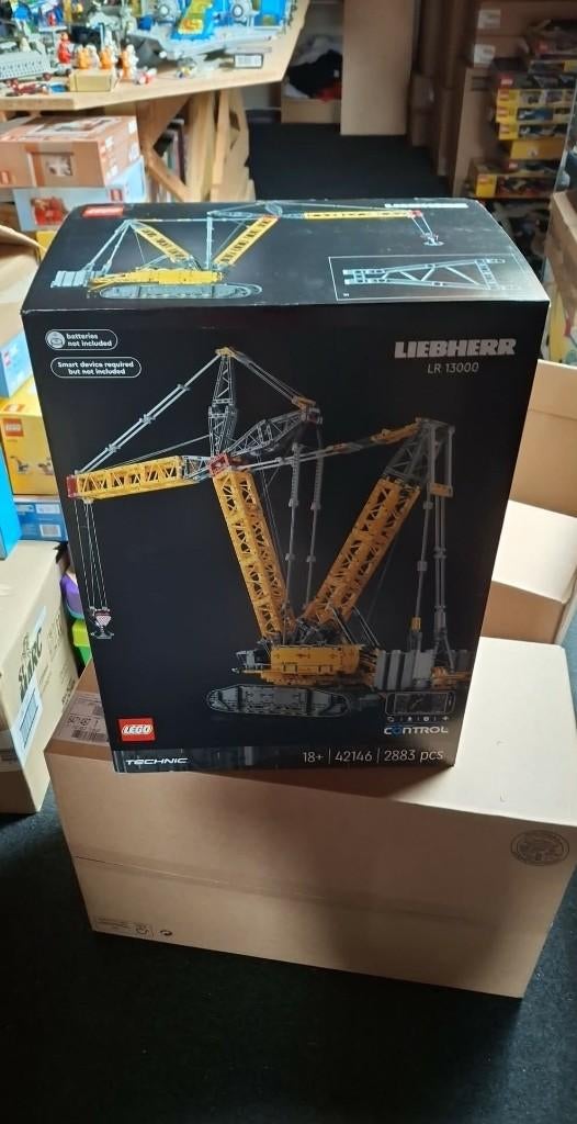 lego La grue sur chenilles Liebherr LR 13000 Réf 42146 Neuf, Enfants & Bébés, Jouets | Duplo & Lego, Neuf, Lego, Ensemble complet