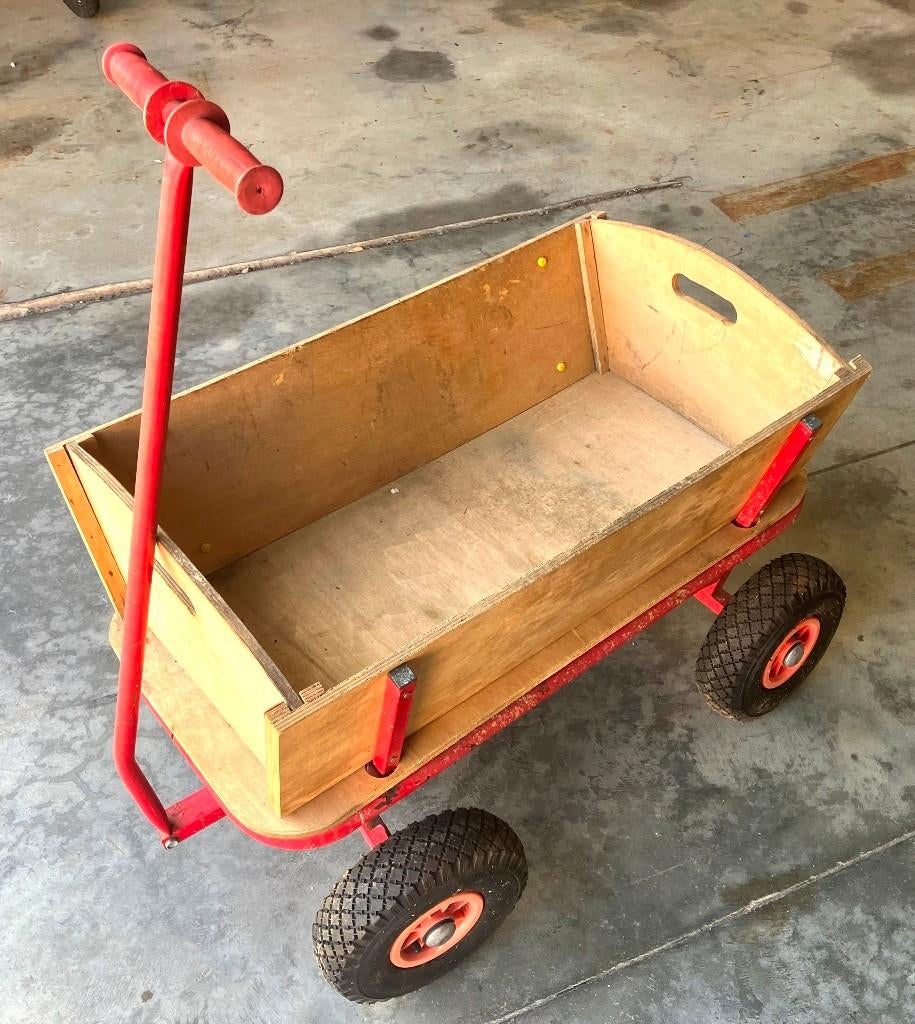 Bolderkar / bolderwagen., Ophalen, Gebruikt