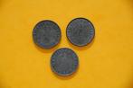REICH : 10 Pfennig 1941 A / B / F, Postzegels en Munten, Verzenden, Duitsland, Setje