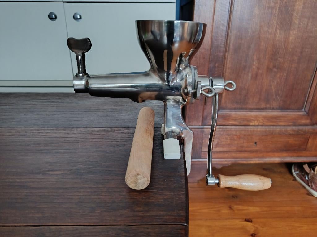 Handmatige roestvrij staal tarwegras/kruiden juicer   NIEUW, Ophalen, Zo goed als nieuw