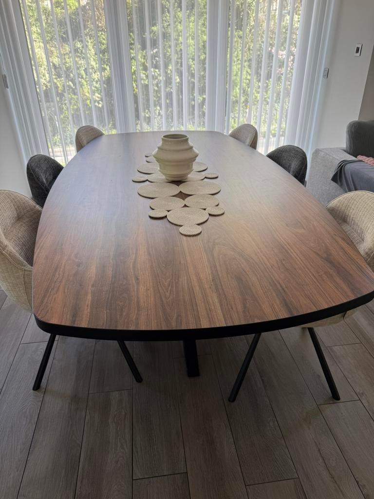 Table de salle a manger, Maison & Meubles, 150 à 200 cm, Cinq personnes ou plus, Comme neuf, 100 à 150 cm