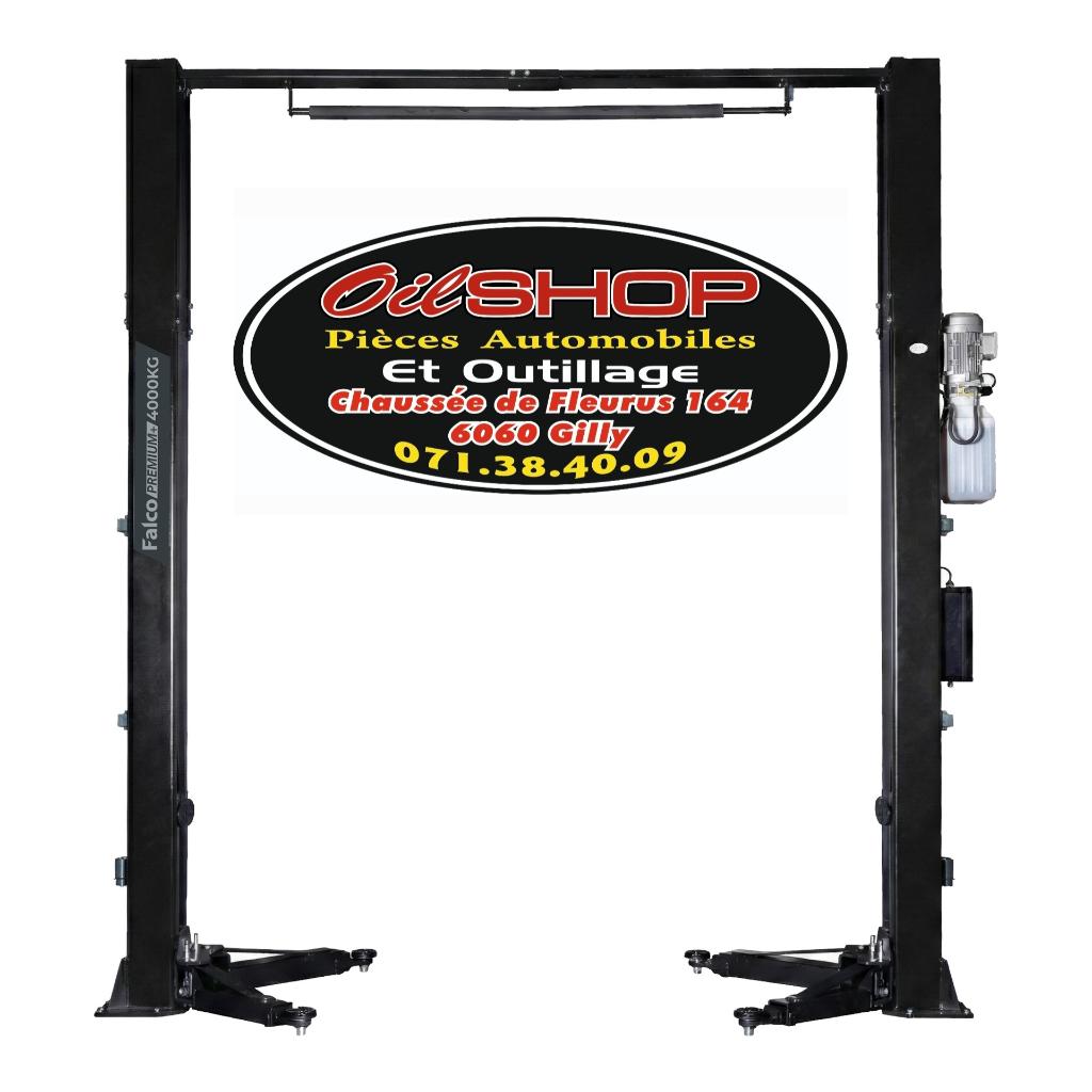 Pont élévateur à deux colonnes 4000 kg 400 V sans plancher, Auto diversen, Autogereedschap, Nieuw, Ophalen
