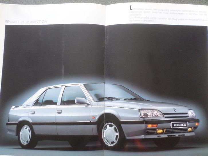 Renault 25 1992 Brochure, Boeken, Auto's | Folders en Tijdschriften, Renault, Ophalen of Verzenden