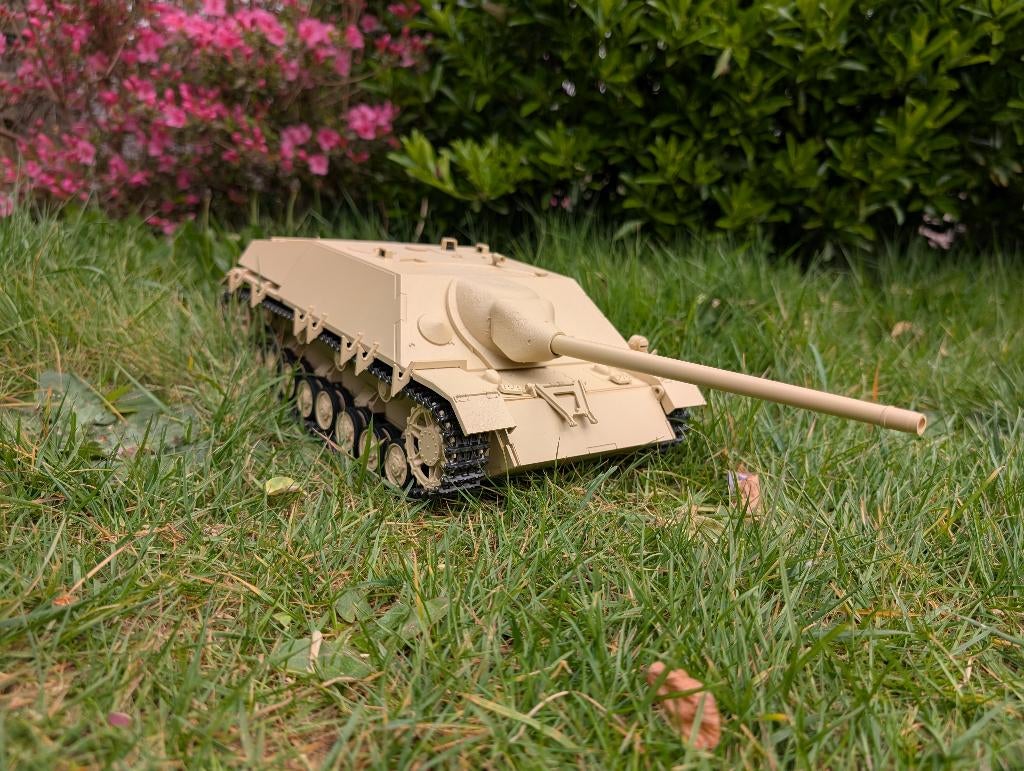 Tamiya Jagdpanzer IV 1/16, Ophalen, Zo goed als nieuw