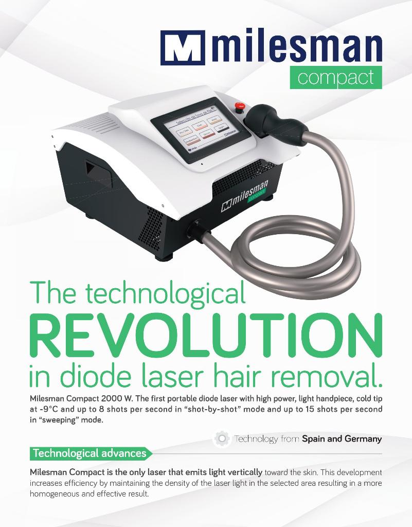 Milesman Compacte laser voor medische ontharing, Ophalen, Gebruikt, Overige typen