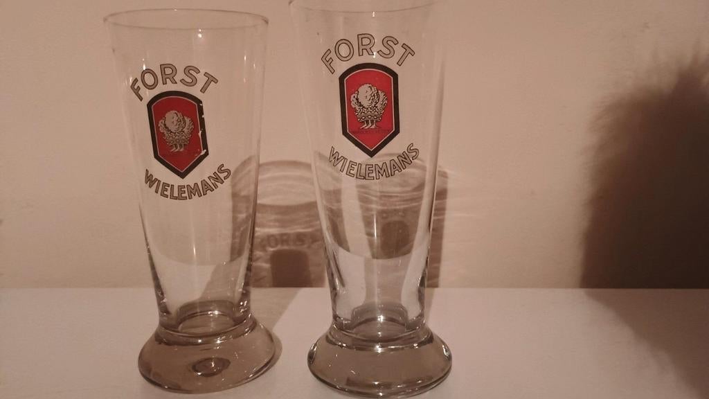 Oude glazen Forst Wielemans, Collections, Enlèvement ou Envoi