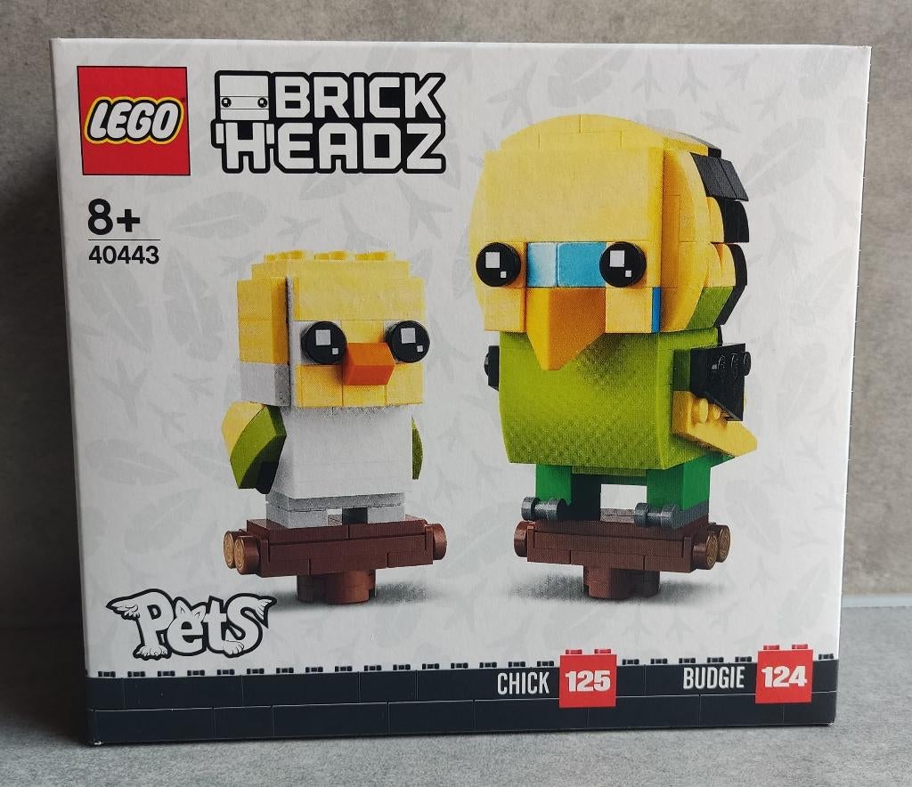 lego brickheadz 40443 parkiet, BrickHeadz, Lego, Nieuw, Ophalen of Verzenden