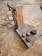 Antieke bascule met gewichten, Antiek en Kunst, Ophalen