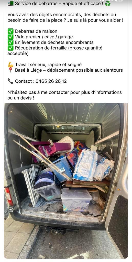 Déménagement/Encombrant, Bricolage & Construction, Métaux, Comme neuf, Enlèvement