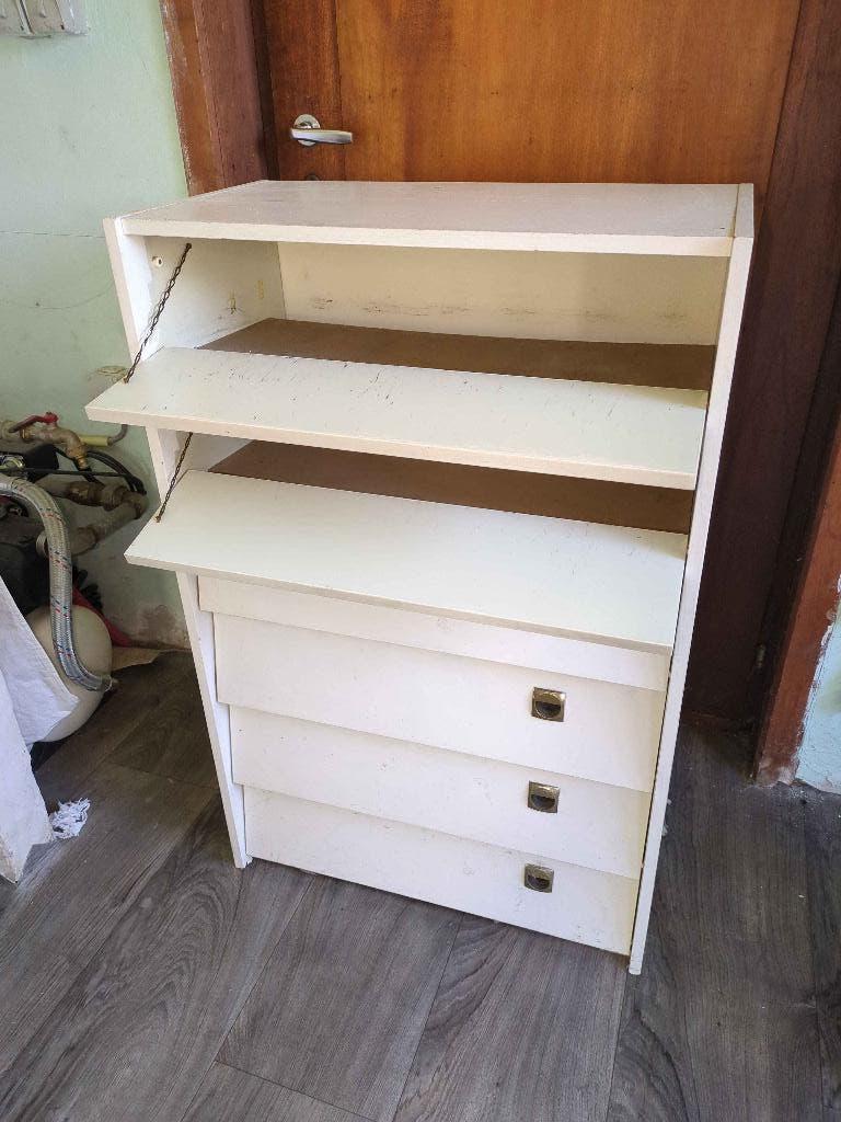 GRATIS schoenenkast – zelf ophalen, Ophalen, Gebruikt, Wit