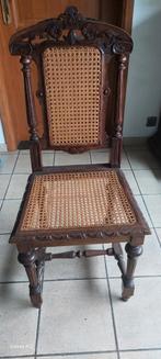 Antieke stoel met riet, Antiek en Kunst, Ophalen